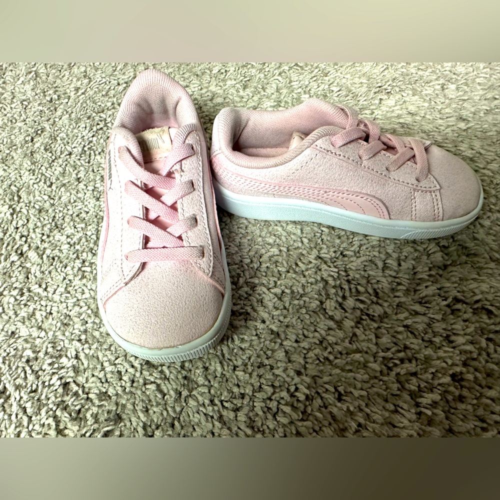 Pink Puma shoes
